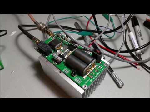 Testing the Minipa70 HF Amplifier Kit