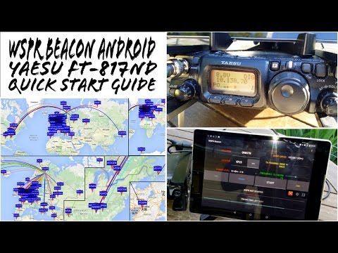 WSPR Beacon Yaesu FT-817ND Android Quick Start Guide