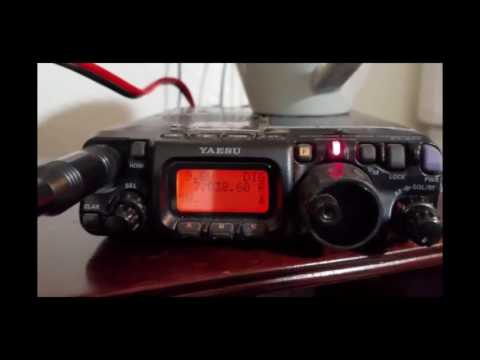 FT 817 5W at 9 9vdc