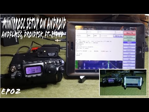 ZLP MiniProSC Yaesu FT-817ND Android Setup & Configuration Ham Radio Digital Modes EP02