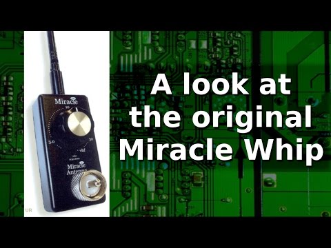 Ham Radio - The original Miracle Whip antenna.  Overview and some tests