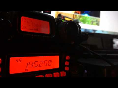 Yaesu FT 817- listen to Qso on 40m band,antenna DELTA LOOP 83m long