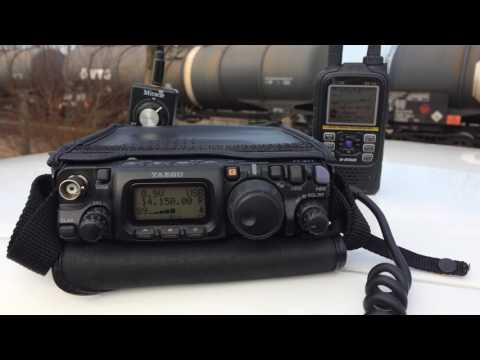 SP1B QRP FT-817 Yaesu Miracle Antenna hamradio