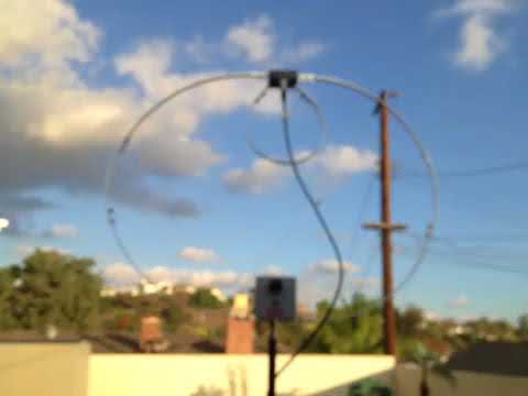 Yaesu 817 with Alpha Loop Antenna QRP