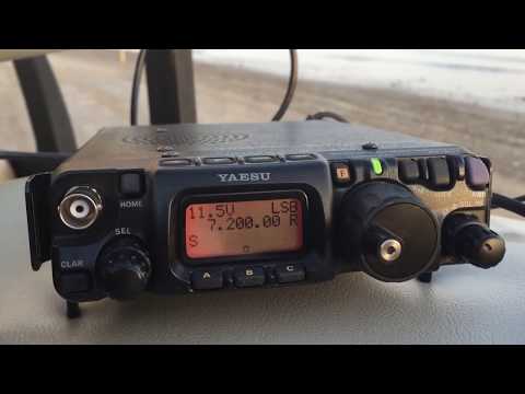 FT-817 on 40 meter band