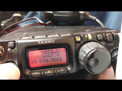 Menüeinstellungen Yaesu FT 817 FT-817 Kurzwellentransceiver DEUTSCH